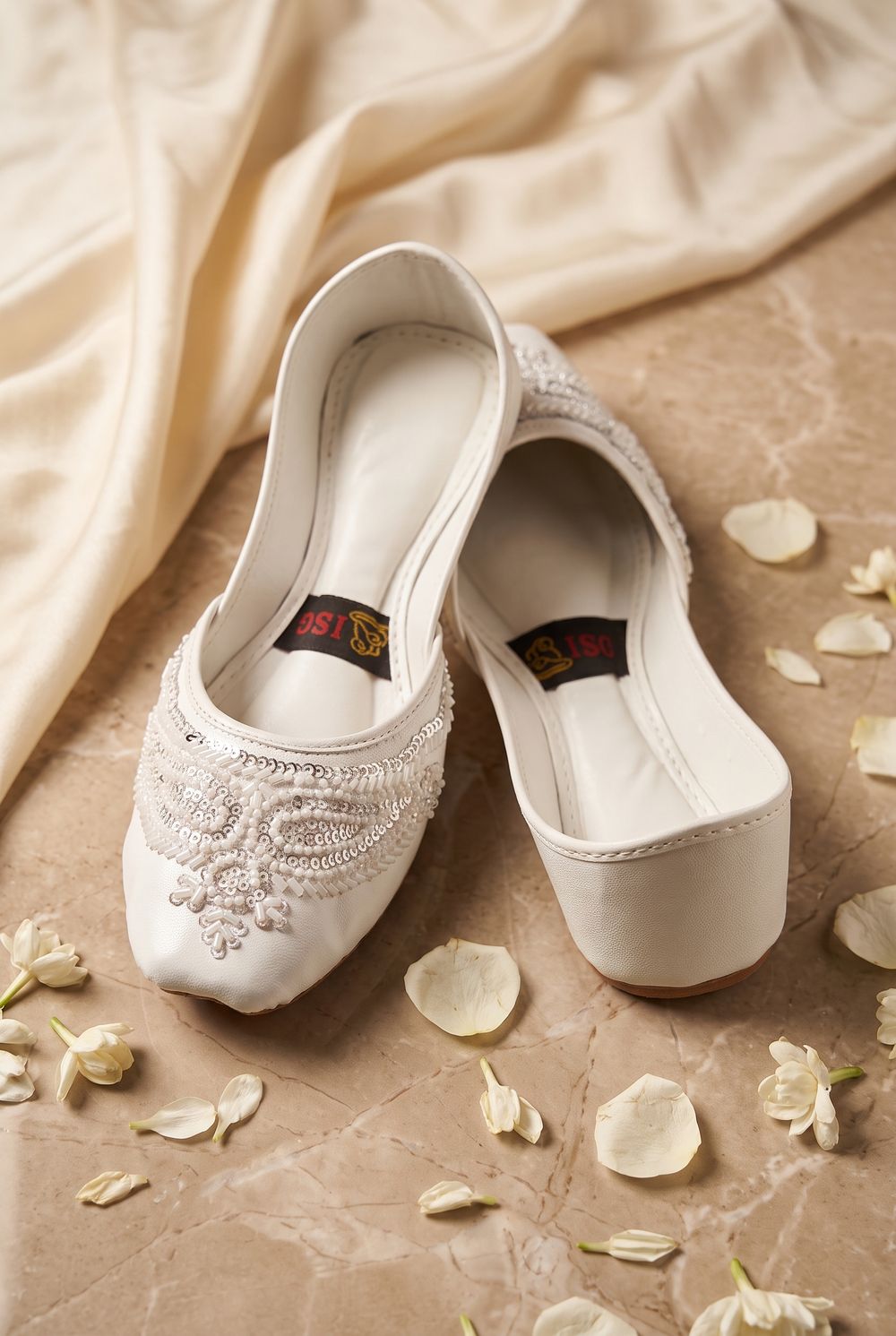 Pearl Embroidered Khussa